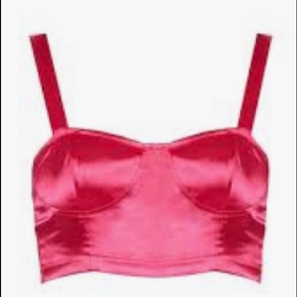 Band of Gypsies Tops - Red Halter Crop Top  size large NWT BOG